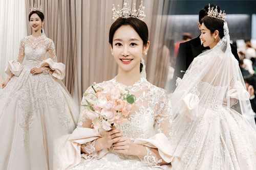 Sao nữ "vô danh" bỗng "nổi như cồn" nhờ bộ ảnh cưới "gây bão" mạng xã hội xứ Hàn