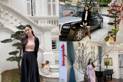 Cận cảnh biệt thự hoành tráng của Á hậu Thanh Tú và chồng đại gia điện máy