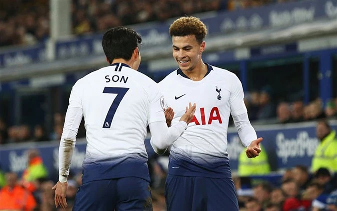 Dele Alli có thể đá như một trung phong