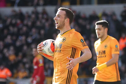 Tiền vệ trung tâm: Diogo Jota (Wolves).