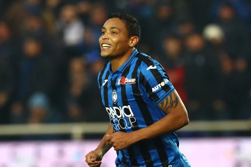 =6. Luis Muriel (Atalanta, 12 bàn).