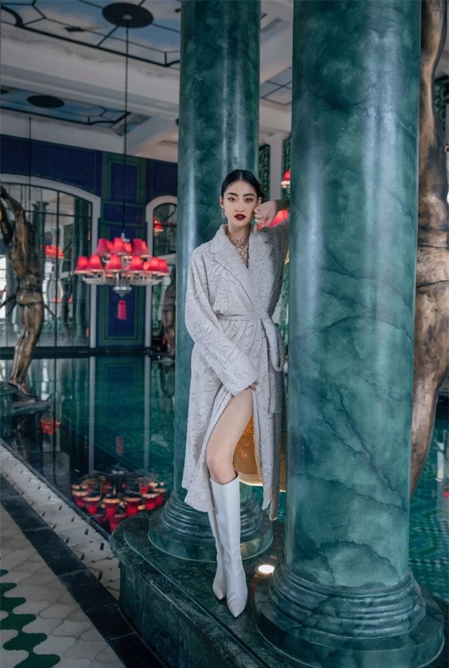 Hoa hậu Lương Thùy Linh và những shoot hình cực “chảnh” - Ảnh 16.