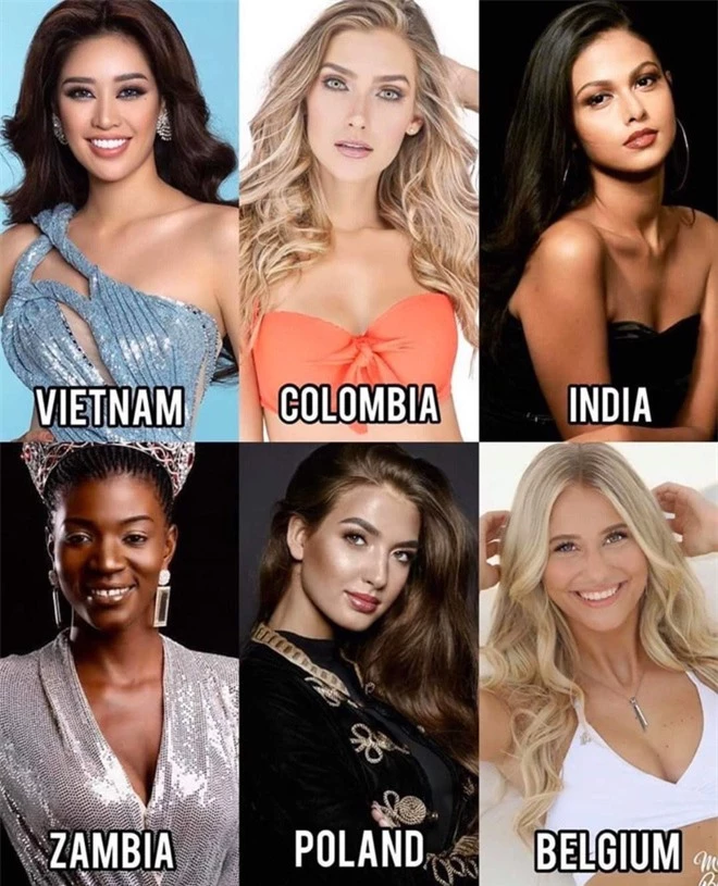 Những đối thủ đầu tiên của Khánh Vân tại Miss Universe 2020: Toàn chiến binh mạnh, đại diện Ấn Độ xứng đáng phải dè chừng! - Ảnh 2.