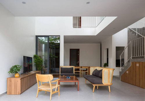 Nhà 2 tầng chốn quê thanh bình nhưng vô cùng ấn tượng ở Hà Tĩnh