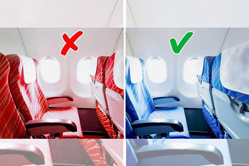 Tại sao ghế máy bay thường có màu xanh, lời giải thích sẽ khiến bạn bất ngờ