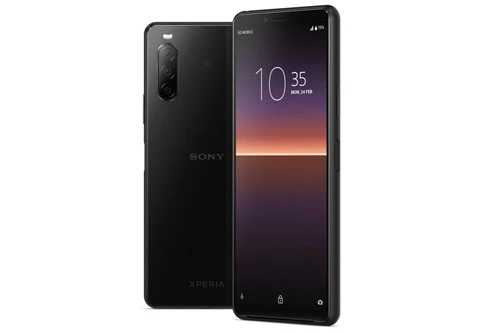 Sony Xperia 10 II có số đo 157x69x8,2 mm, cân nặng 151 g. Cảm biến vân tay một chạm được đặt ở cạnh phải (tích hợp nơi nút nguồn). 