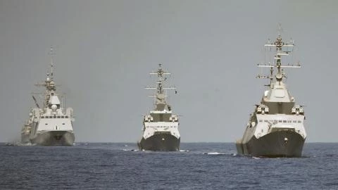 Chiến hạm Israel.