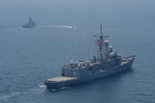 Thổ Nhĩ Kỳ sẵn sàng đóng cửa eo biển Bosphorus với tàu hải quân Nga. Ảnh: TASS.