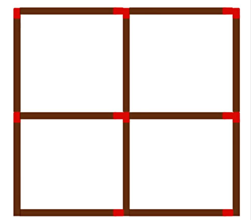 "Test IQ" với câu đố di chuyển que diêm