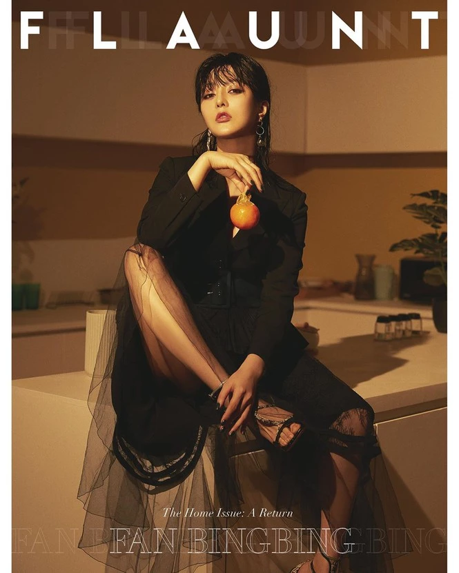 Phạm Băng Băng cực sành điệu với hình ảnh mới trên tạp chí Flaunt với tựa đề "Tái xuất".