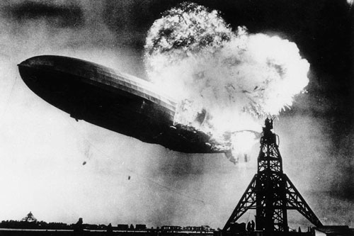 Ảnh hiếm về trước và sau “thảm họa Titanic trên không” Hindenburg