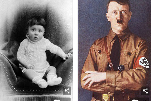 Bất ngờ về hình ảnh thời thơ ấu của Hitler và nhóm 'đồ tể' phát xít
