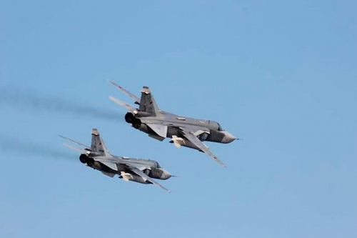 Su-22 và Su-24 tấn công trạm kiểm soát Thổ Nhĩ Kỳ đáp trả vụ pháo kích