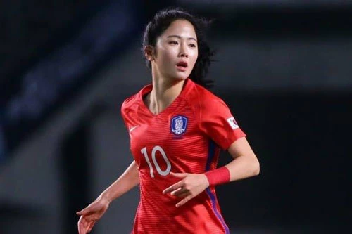 Lee Mina: 28 tuổi, tiền vệ ĐT Hàn Quốc. Ảnh: Truoctran.com.