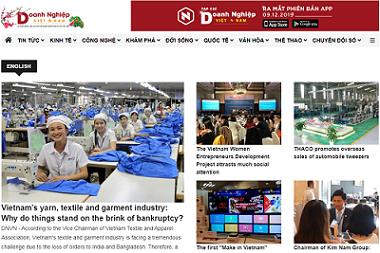 Vietnam Enterprises Newspaper offered an in-depth coverage of 12th cooperation, connection and development forum