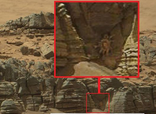 Chấn động: 'Người ngoài hành tinh' xuất hiện trên sao Hỏa?