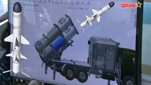 Tên lửa hành trình chống hạm của Việt Nam sẽ sử dụng động cơ phản lực Hàn Quốc? Ảnh: Truyền hình Quốc phòng Việt Nam.