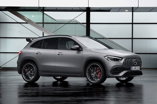 Mercedes-AMG GLA 45 2021 ra mắt: Công suất 415 mã lực, giá chưa công bố