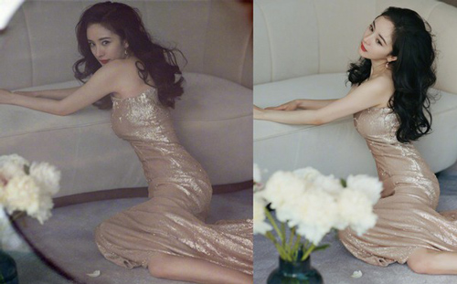 Dương Mịch khoe dáng 'cực phẩm', ảnh hậu trường chưa chỉnh sửa đẹp xuất sắc