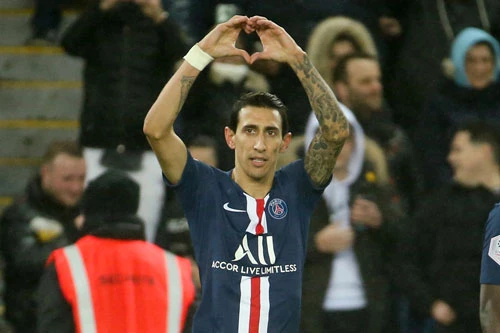 Angel Di Maria. Ảnh: Getty.