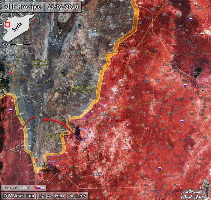 Mưu sâu kế hiểm, Nga-Syria lấn, lách vây phiến quân, trói chặt căn cứ Thổ: Ngay và luôn! - Ảnh 3.