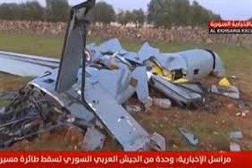 Phòng không Syria tham chiến, thẳng tay bắn 1 máy bay UAV tấn công hiện đại của Thổ Nhĩ Kỳ tan xác