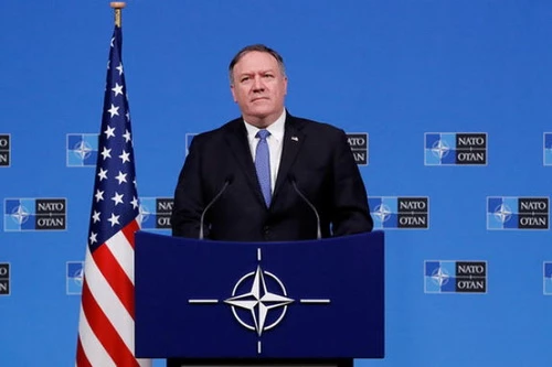 Ngoại trưởng Mỹ Mike Pompeo cho rằng Nga đã mất Belarus. Ảnh: TASS.