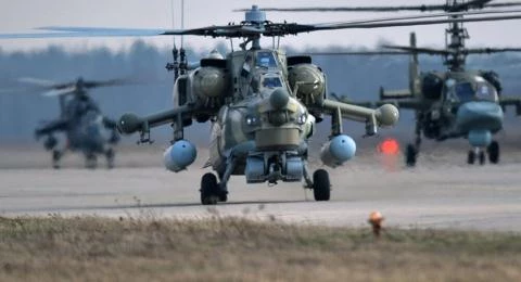 Bộ 3 trực thăng tấn công hàng đầu của Nga.