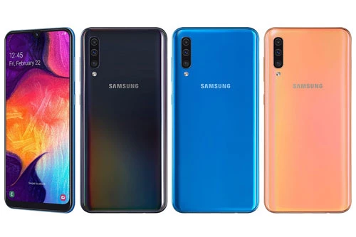 4. Samsung Galaxy A50 (doanh số: 24,2 triệu chiếc).