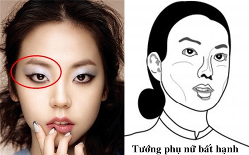 Tướng phụ nữ có đường tình lận đận, hôn nhân trắc trở, dễ khổ vì tình