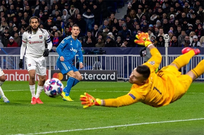 Ronaldo tiếp tục mất dạng ở Champions League mùa này