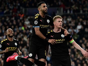 Ramos nhận thẻ đỏ, Real để thua ngược trước Man City