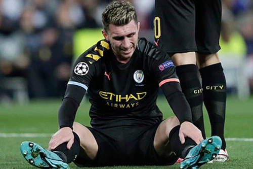 Aymeric Laporte có thể sẽ vắng mặt trong trận lượt về do chấn thương.