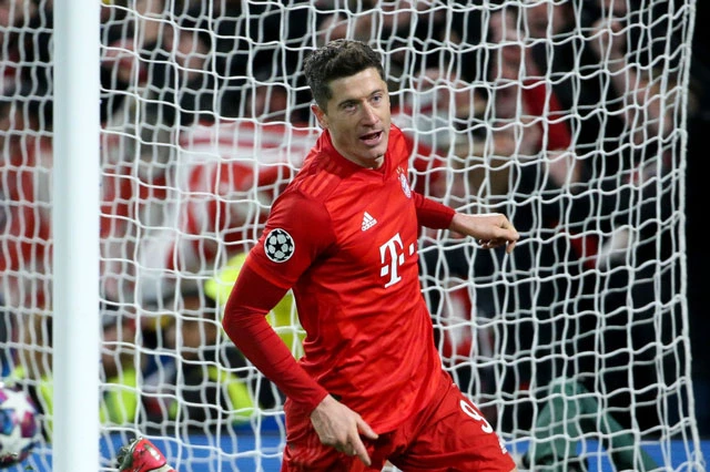 Tiền đạo: Robert Lewandowski (Bayern Munich).