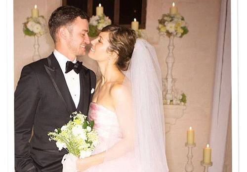 9. Justin Timberlake và Jessica Biel (tổng kinh phí: 6,5 triệu USD, năm 2012). Ảnh: Pinterest.