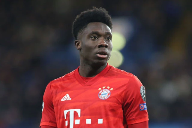 Hậu vệ trái: Alphonso Davies (Bayern Munich).