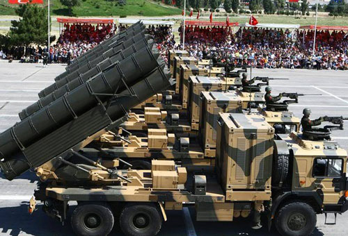 Đúng như dự đoán, Thổ Nhĩ Kỳ đã điều động vũ khí hủy diệt tiến sát Syria