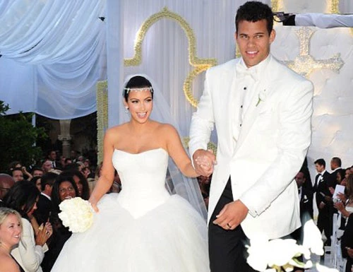 =5. Kim Kardashian và Chris Humphries (tổng kinh phí: 10 triệu USD, năm 2011). Ảnh: Celebupdatenews.wordpress.com.