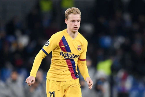 Tiền vệ: Frenkie de Jong (Barcelona).