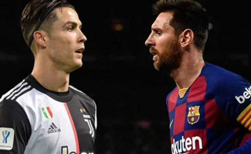 Ronaldo và Messi.