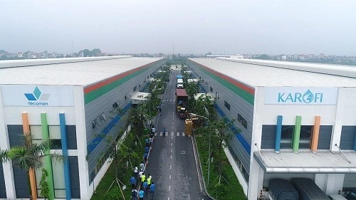 Nhà máy sản xuất hiện đại của Karofi Việt Nam.