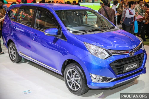 8. Daihatsu Sigra (doanh số: 52.283 chiếc).