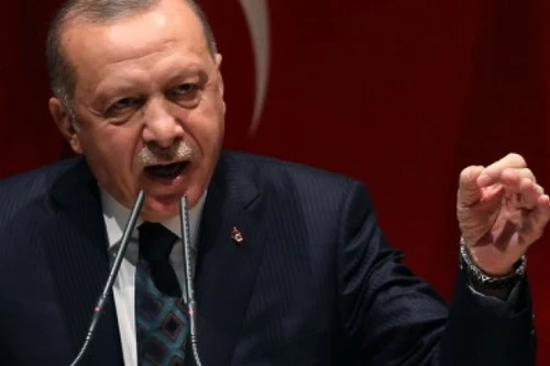 Tổng thống Thổ Nhĩ Kỳ Erdogan yêu cầu Quân đội Nga không can thiệp vào chiến sự tại tỉnh Idlib. Ảnh: Al Masdar News.