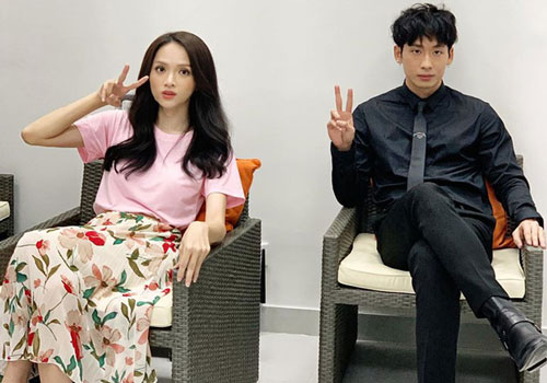 Đăng ảnh hậu trường cực 'nhắng nhít', Hương Giang - Tuấn Trần được fan liên tục 'đẩy thuyền'