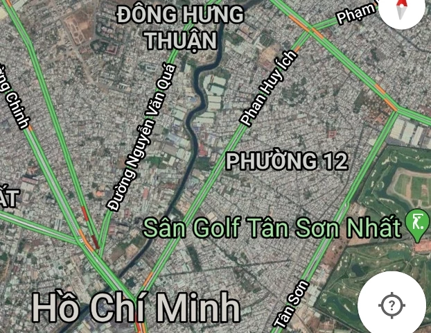 Đoạn kênh Tham Lương giữa hai đường Nguyễn Văn Quá và Phan Huy Ích được đề xuất sử dụng siêu máy bơm tiêu nước.