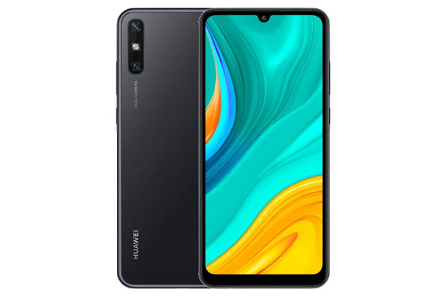 Huawei Enjoy 10e sở hữu thiết kế với vỏ ngoài được làm từ nhựa nguyên khối. Máy có kích thước 159,07x74,06x9,04 mm; trọng lượng 185 g. 