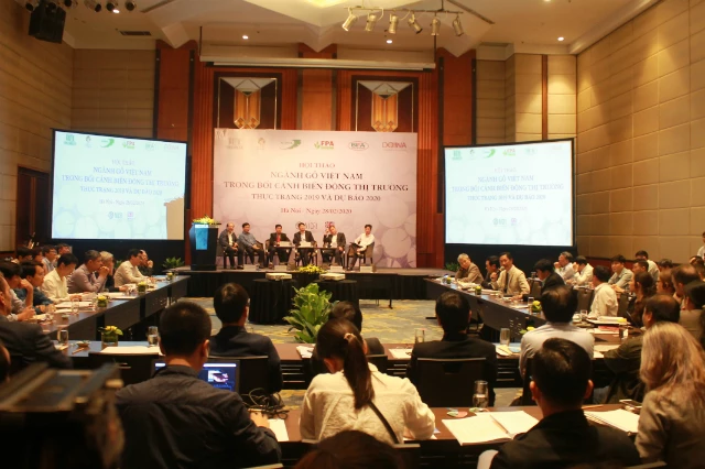 Hội thảo "Ngành gỗ Việt Nam trong bối cảnh biến động thị trường, thực trạng 2019 và dự báo năm 2020"