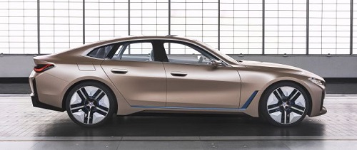 BMW i4 Concept EV ra mắt: Lưới tản nhiệt lớn, Sức mạnh lớn hơn,