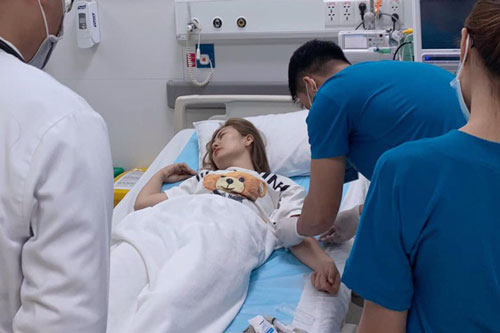 Ngọc Lan bất ngờ nhập viện lúc nửa đêm, nhưng chia sẻ của cô với bác sĩ lại khiến netizen "dở khóc dở cười"