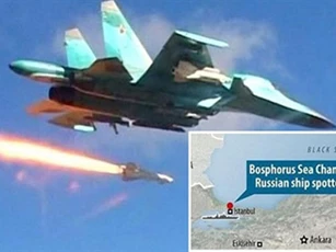 Máy bay Nga-Syria diệt trạm quan sát, Thổ đóng eo biển Bosphorus?